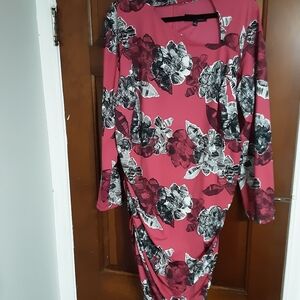 Eloquii Vibrant Pink Dress Size 20
